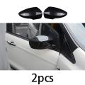 2pcs Rear View Mirror Exterior Cover for Ford Escape Kuga 2013-2019