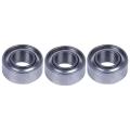 10pcs Miniature Sealed Metal Ball Bearing Model: Mr63-zz 3x6x2.5mm