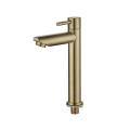 Bathroom Basin Faucet Cold Sink Single Lever Sink Faucet Gold-182mm