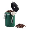 Stainless Steel Storage Jar for Coffee Beans/tea/sugar/cookie 1.8l