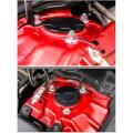 2pcs Car Shock Absorber Screw Protective Cover Dust Cover Decoration