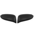 Black Side Rearview Mirror Cover Cap Decor Trim for Toyota