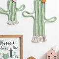 Hand Woven Cactus Living Room Decoration Bedroom Decoration 38.5cm