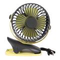 4000mah Usb 4speeds 360 Degree Rotation Rechargeable Desktop Clip Fan