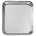 Square Plate Buffet Plate Fruit Plate Barbecue Plate Commercial, B