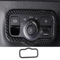 For Benz W247 2020 2021 Car Headlight Switch Button Cover Stickers