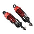 2pcs Aluminum Shock Absorber Upgrade Parts for 1:18 Wltoys A959 Red