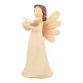 Angel Of Healing Hand-painted Figure with A Peace Dove Guardian Angel