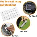 Golf Weighted Lead Lead Tape Strips Golf for Tennis Racket,25 Pcs