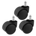 Spare Part 2 Inch Twin Wheel Rotate Caster Roller for Office Chair