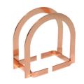 Nordic Door-shaped Paper Towel Rack Vertical Napkins (rose Gold)