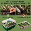 Seed Starter Tray,12-cell Seed Propagator Tray, Plastic Seeding Tools