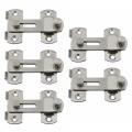 5pcs 20x50x70mm Stainless Steel Home Safety Gate Door Bolt Latch Lock