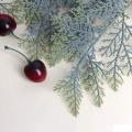 40 Pcs Artificial Cedar Sprigs Faux Cedar Branches Diy for Christmas