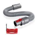 Trigger Lock and Flexible Extension Hose Compatible for Dyson V7 Red