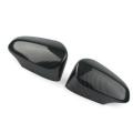 2pcs Carbon Fiber Side Rear View Mirror Cover Trim for Toyota 2014-18