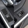 Carbon Fiber Interior Window Lift Button Cover for Volvo V60 S60