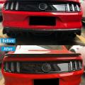Car Rear Tail Light Lamp Stickers Decal Carbon Fiber Style 48 X 30cm