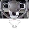 Car Steering Wheel Panel Cover for Kia Carnival Ka4 Silver