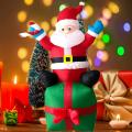 Christmas Santa Claus Christmas Inflatable Decoration Eu Plug