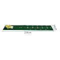 Indoor Outdoor Training Golf Hitting Carpet Golf Practice Mat,green