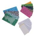 29pcs A6 Pvc Binder Cover Sets 2 Sheets Label Sticker for Home School