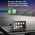 Car Monitor Portable Wireless Carplay Navigation for All Cars Screen