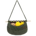 Boho Hanging Fruit Woven Baskets Organization to Store All Items -3