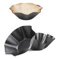 Shell Maker Salad Bowl Perfect Tortilla Pan (carbon Steel, 6 Inch)