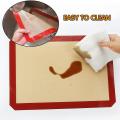 Silicone Baking Mats Set Of 4, 2 Half Sheets+2 Round,for Baking