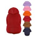 6 Pieces Dog Hoodie with Hat, Pet Coat Sweater for Small Dogs Cat S