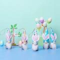 Handmade Easter Hanging Rabbit Dwarf Ornament Easter Gift Decoration