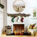 6.23ft Red Berry Christmas Artificial Garland Decoration for New Year