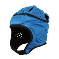 Soft Helmet Rugby Headguards Football Helmet for Youth Adult-blue