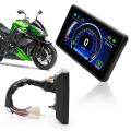 Universal Motorcycle Lcd Display Instrument for 1,2,4 Cylinder