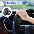 Leeioo Car Auto Control Steering Wheel Knob Aid Booster Ball Black