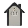 Aluminum Alloy Double Password Key Box Wall Safe