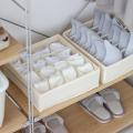 2 Pcs Sock Underwear Fabric Storage Boxes for Storing Socks