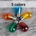 15 Pack 3v Led S14 Colored Replacement Light Bulbs for Home