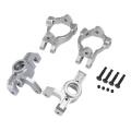 4pcs Front Spindle and Carrier Set for Losi Lasernut U4 1/10 Rc Car