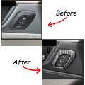 Car Seat Adjustment Button Cover Trim Frame Decor Sequin Accessories