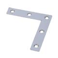 Angle Plate Corner Brace Flat L Shape Repair Bracket 80mm X 80mm