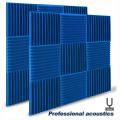 24 Pack Acoustic Foam Panels 1x12x12 Inches,with Fire Sound, for Home