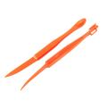 6pcs Easy Orange Citrus Peeler In Bright Orange Color Kitchen Tool