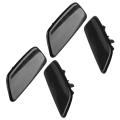 1 Pair Front Headlight Washer Spray Nozzle Cover for Subaru Forester