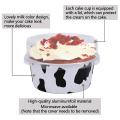 Dessert Cups with Lids, Mini Cupcake Liner Foil Baking Cups 100pcs
