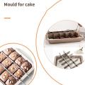 Brownie Pan Nonstick Cake Pan Mold Baking Tray Dividers Square