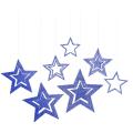 Star Banner for Wedding Christmas Decorations (dark Blue)