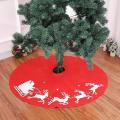 1 Pcs Christmas Tree Skirt Carpet for Xmas Holiday Decoration