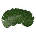 24 Pcs Tropical Palm Leaves Artificial Simulation Monstera Leaves